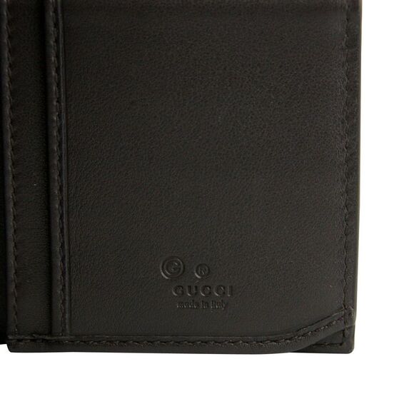 Gucci Men's Microguccissima Brown Leather Wallet With ID window - Picture 6 of 7